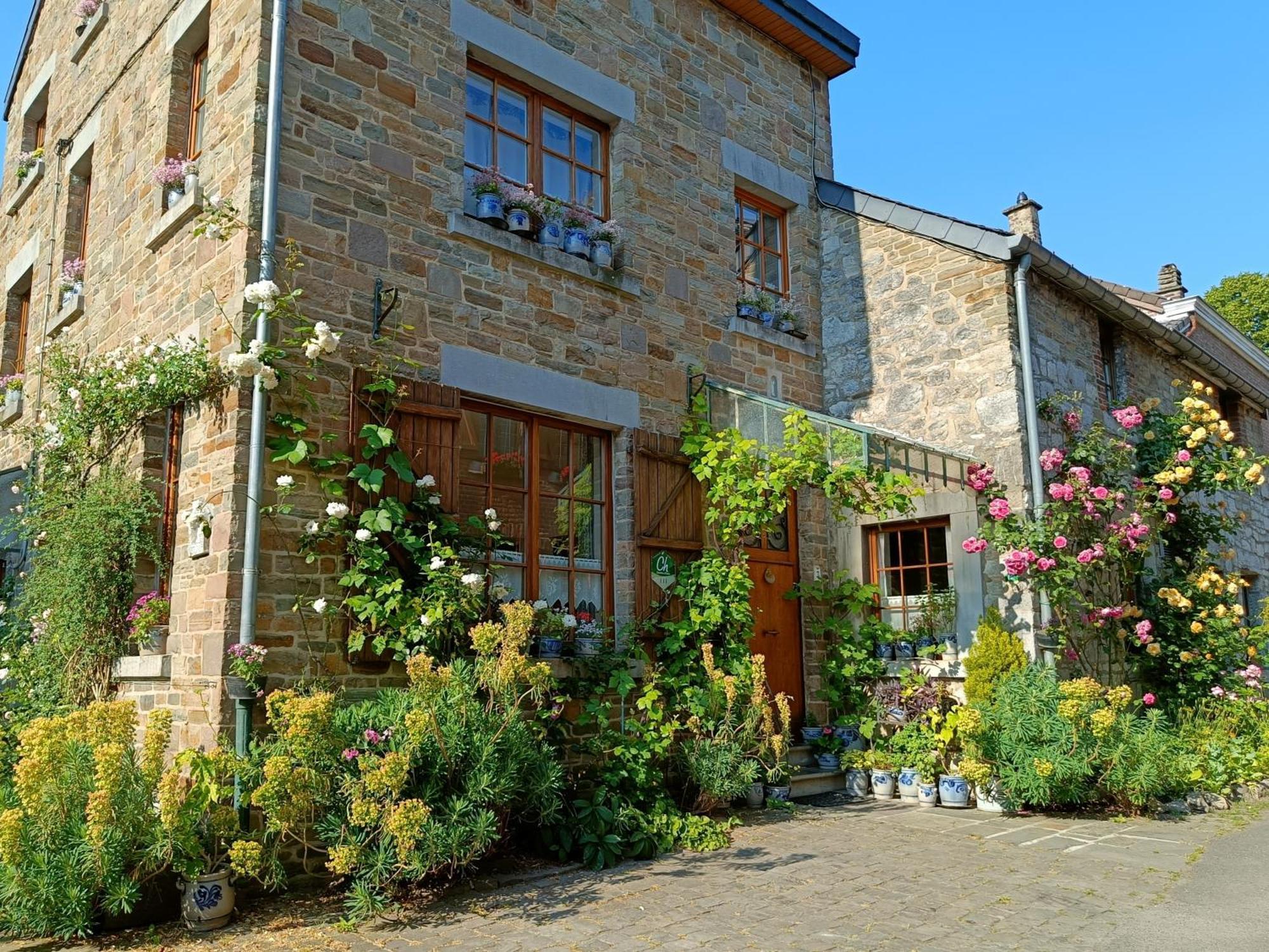 Le Jardin Des Miroirs Panzió Esneux Kültér fotó